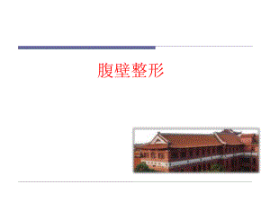 腹壁整形.ppt