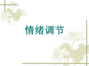 酒店培训情绪调节.ppt