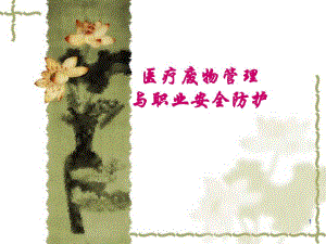 医疗废物管理与职业防护.ppt