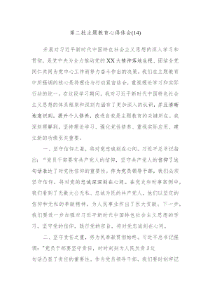 第二批主题教育心得体会.docx