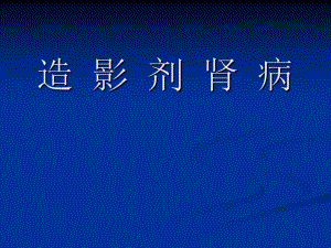 张晓英造影剂肾病.ppt