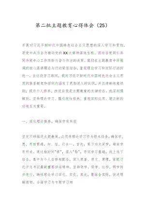 第二批主题教育心得体会（25）.docx