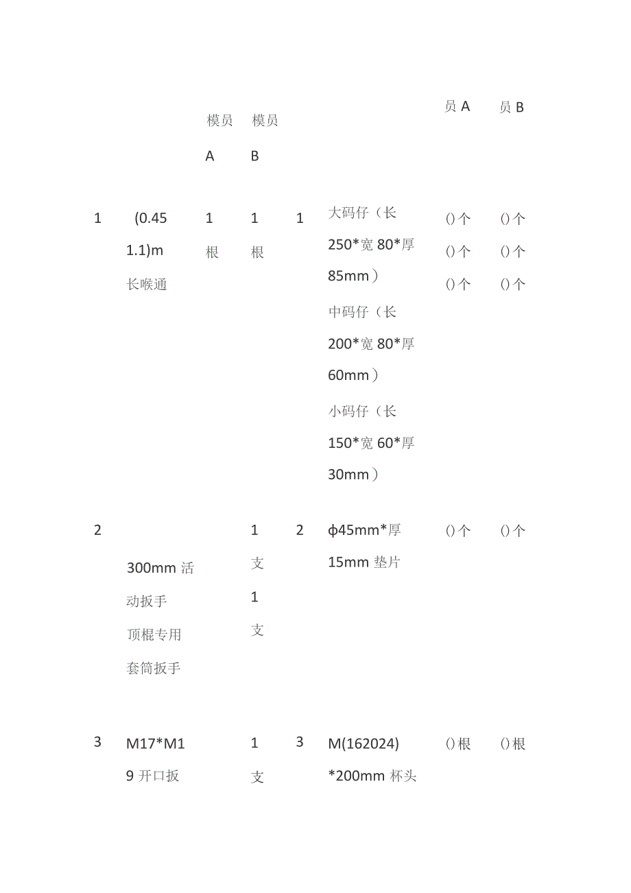 快速换模装模记录清单 模具快速转换记录单全套.docx_第2页