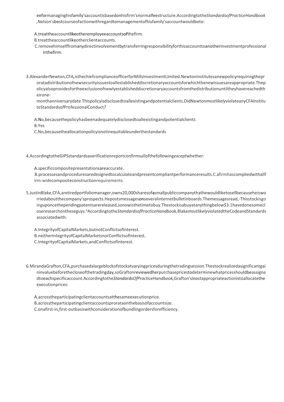CFA一级历年模拟考试(2015-2019)：2017_level_I_mock_exam_morning_questions removed.docx_第2页