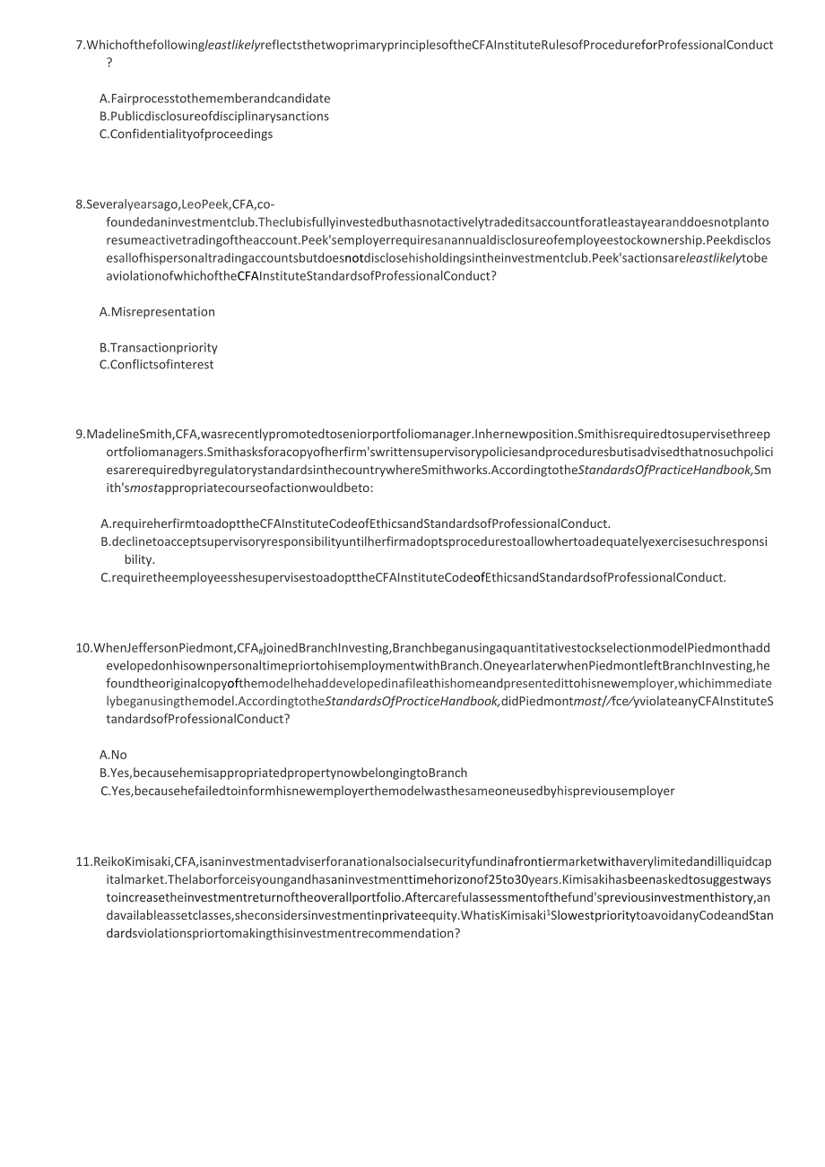 CFA一级历年模拟考试(2015-2019)：2017_level_I_mock_exam_morning_questions removed.docx_第3页