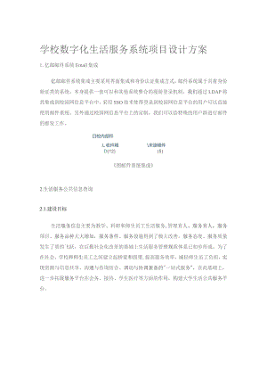 学校数字化生活服务系统项目设计方案.docx