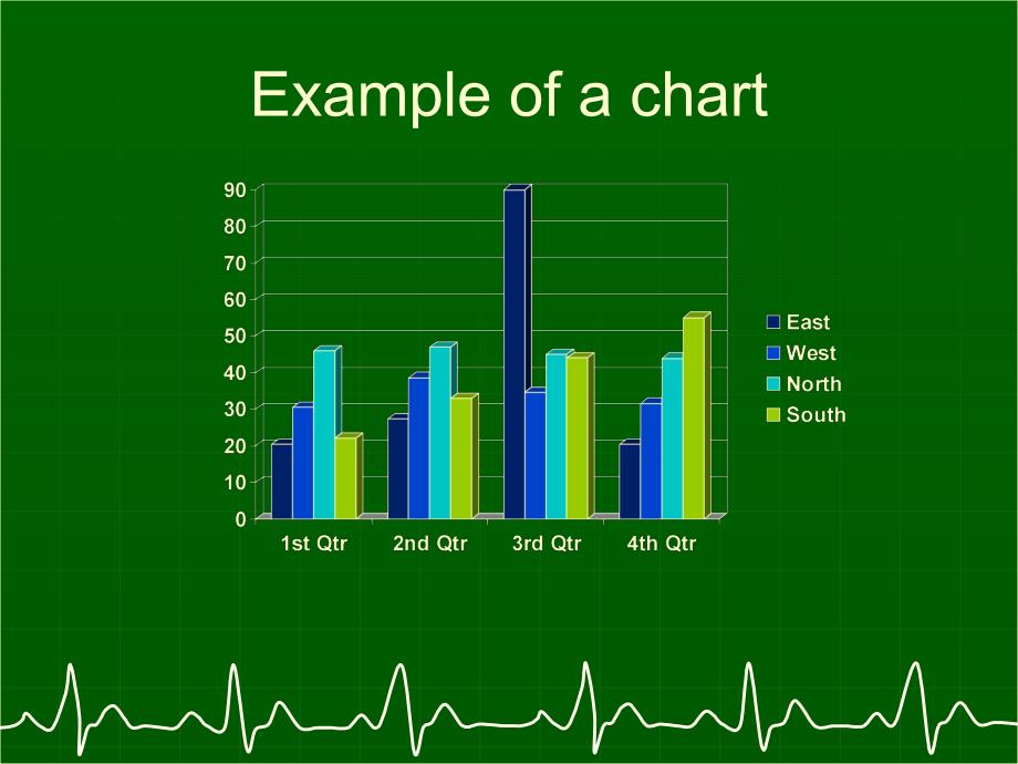 绿色心脑电波－风格图案PPT ppt模板.ppt_第3页