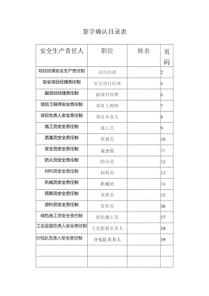 项目经理和各管理人员安全生产责任制制度.docx