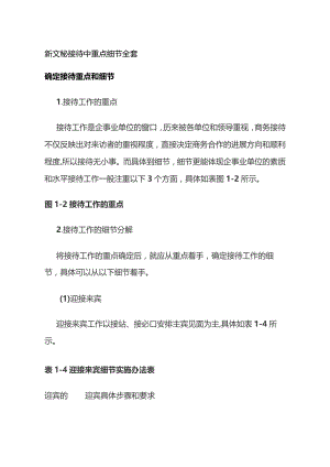 新文秘接待中重点细节全套.docx