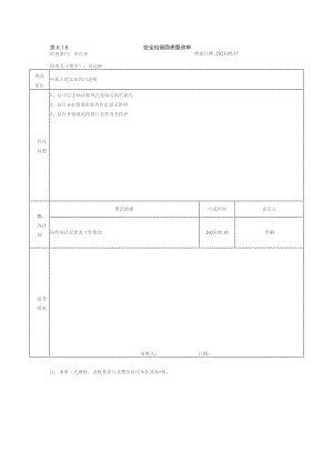 中新大道东站安全日检查-2023.5.17.docx