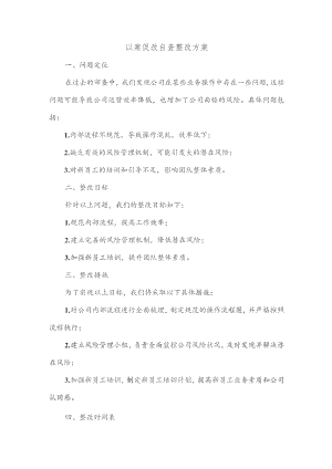 以案促改自查整改方案.docx