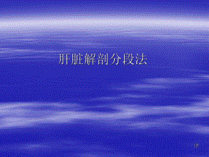 肝分段的CT解剖ppt.ppt