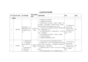 (新)XX企业双重预防体系-加油站安全风险清单(汇编).docx