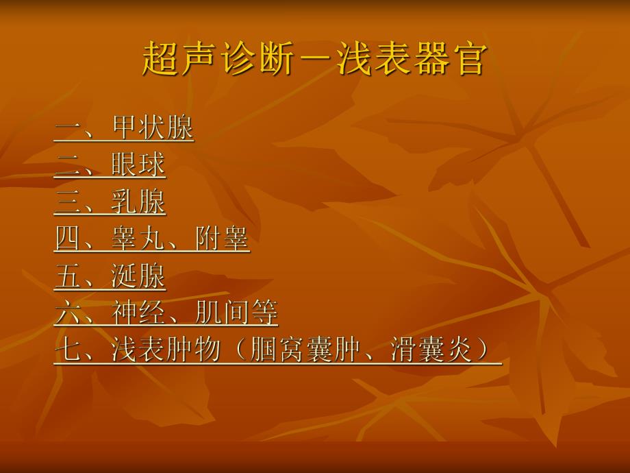 超声诊断浅表器官医学幻灯片.ppt_第2页