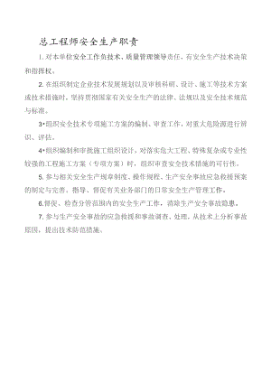 总工程师安全生产职责.docx
