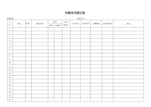 会籍来访登记表.docx