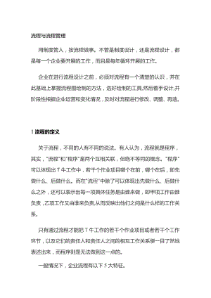 流程与流程管理.docx
