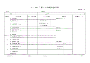 钻（冲）孔灌注桩隐蔽验收记录.docx