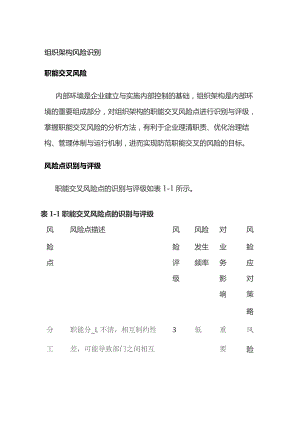 组织架构 风险识别.docx