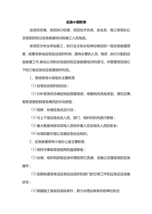 应急小组职责 .docx