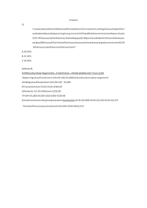 CFA一级百题进阶：权益.docx