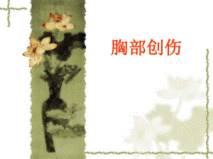 胸部创伤.ppt