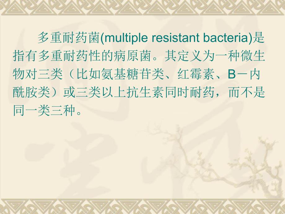 多重耐药菌概述及预防与控制.ppt_第2页
