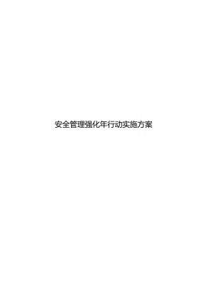安全管理强化年行动实施方案.docx