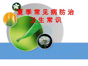 夏季防病及意外防护.ppt
