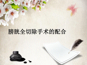 膀胱全切除手术配合.ppt