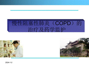 慢性阻塞性肺炎(COPD)的治疗及药学监护.ppt