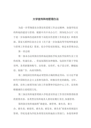 大学宣传阵地管理办法.docx