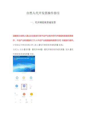 自然人代开发票操作指引.docx