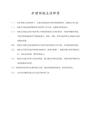 护理部副主任职责.docx