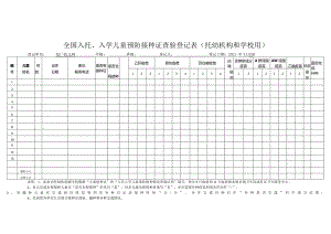 春季预防接种查验表.docx