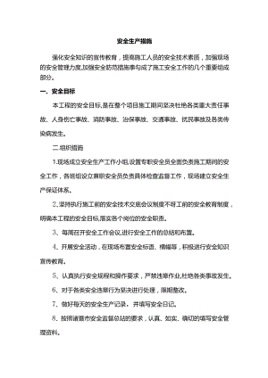 安全生产措施.docx