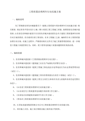 建筑工程质量治理两年行动实施方案.docx