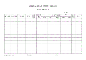 成品出货检验报表.docx