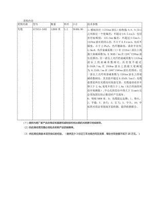 采购内容技术参数.docx