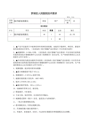 罗湖区人民医院技术需求.docx