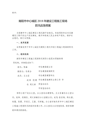 南阳中心城区2015年建设工程施工现场.docx