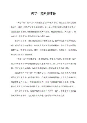 两学一做新的体会.docx