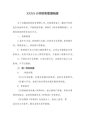小学财务管理制度.docx