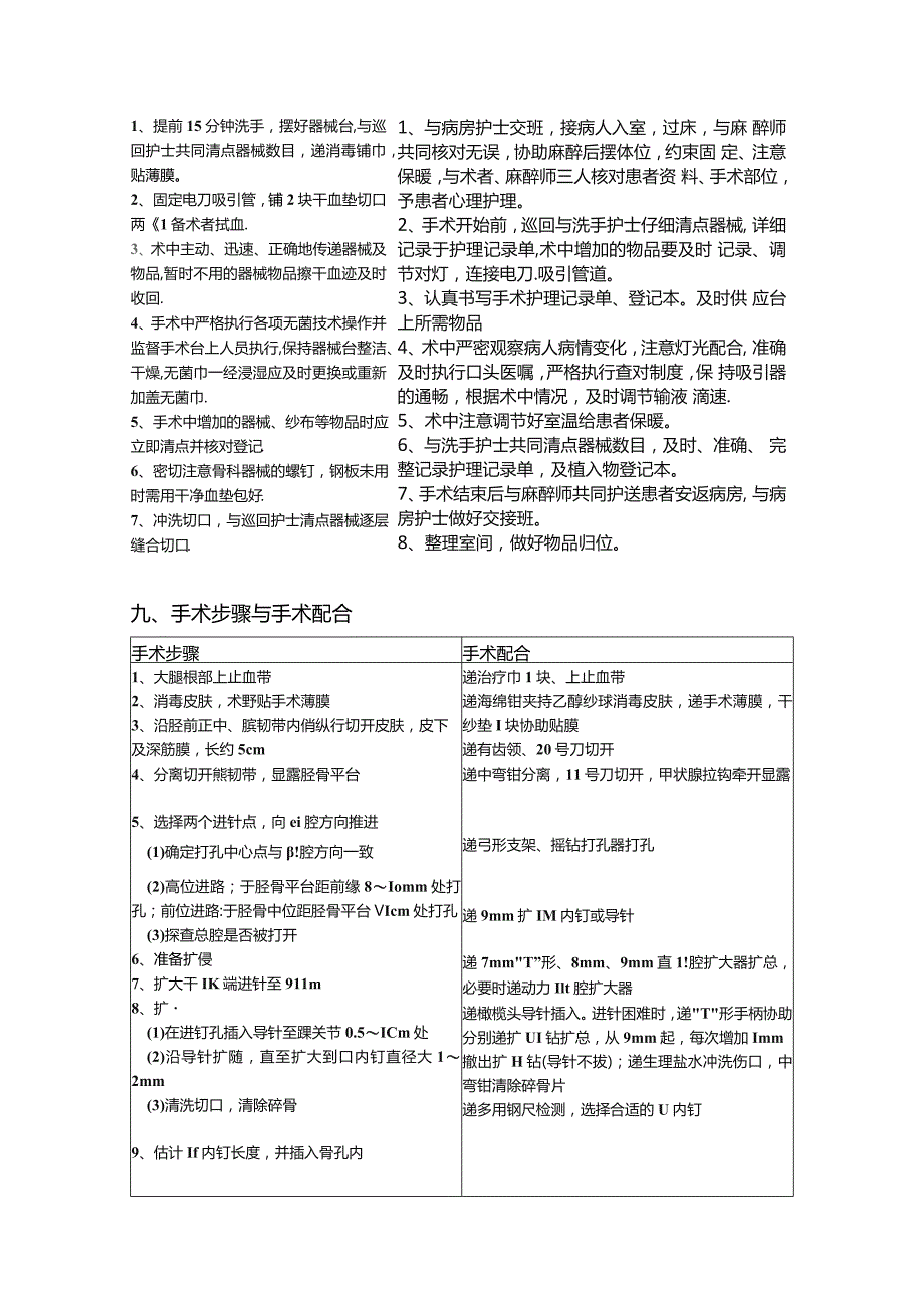 胫骨骨折交锁钉内固定术手术配合.docx_第2页