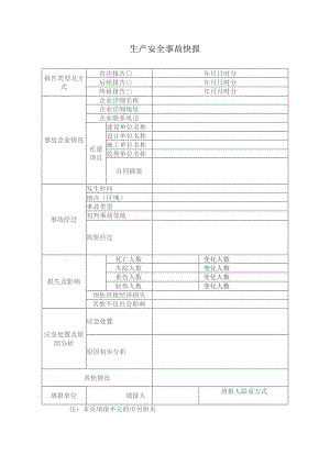 生产安全事故快报.docx