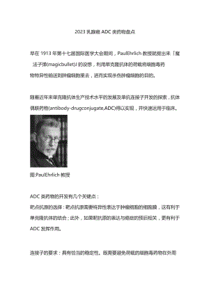 2023乳腺癌 ADC 类药物盘点.docx