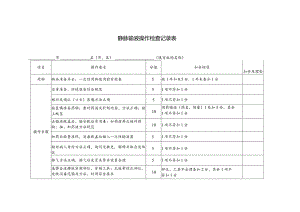 静脉输液操作检查记录表.docx