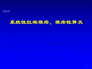 系统性红斑狼疮、 狼疮性肾炎诊治进展.ppt
