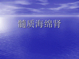 髓质海绵肾.ppt