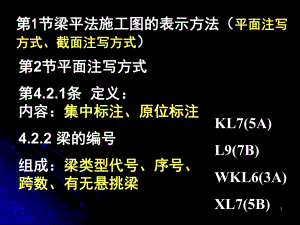 梁的平法施工图1.ppt